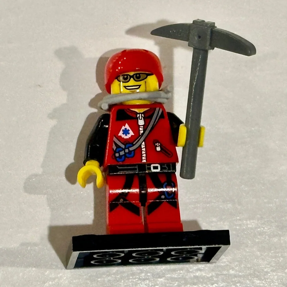 Lego | Toys | Lego Minifigure Mountain Climber Collector Series 1 Rope ...